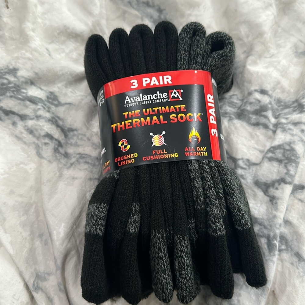 NWT Thermal Socks 3 pair